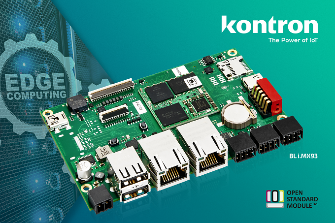 CPU Board BL i.MX93 mit Logo OSM Standard 